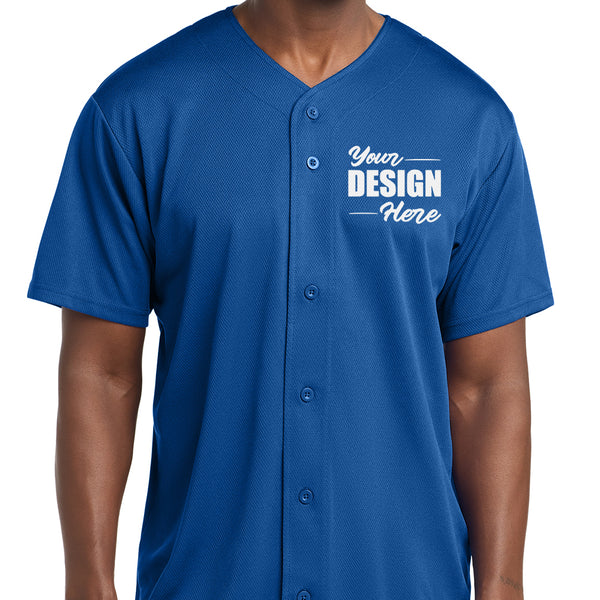 Jersey Sport-Tek PosiCharge Tough Mesh Full Button